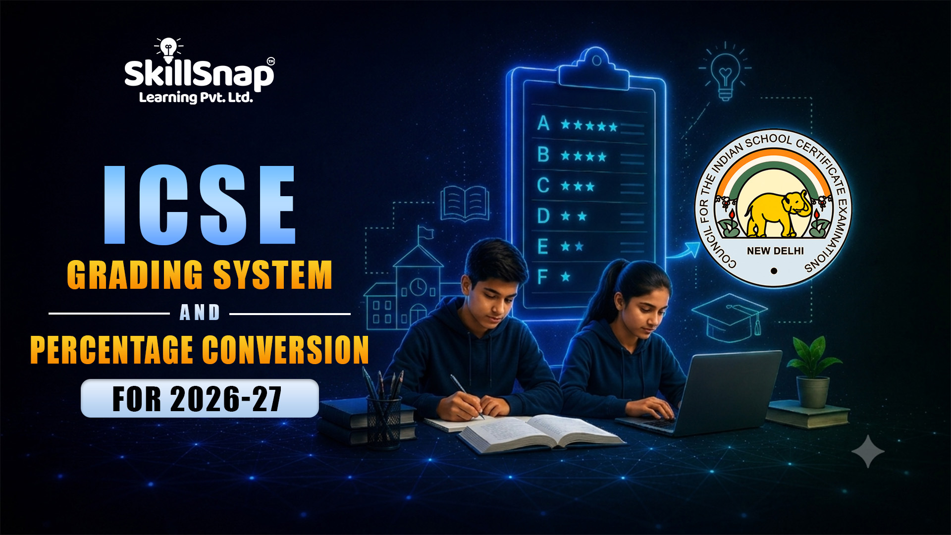 ICSE Grading System and Percentage Conversion for 2026-27