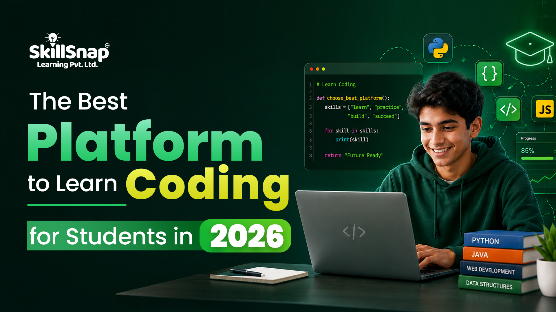 SkillSnap Learning: The Best Platform to Learn Coding for Students in India (2026)